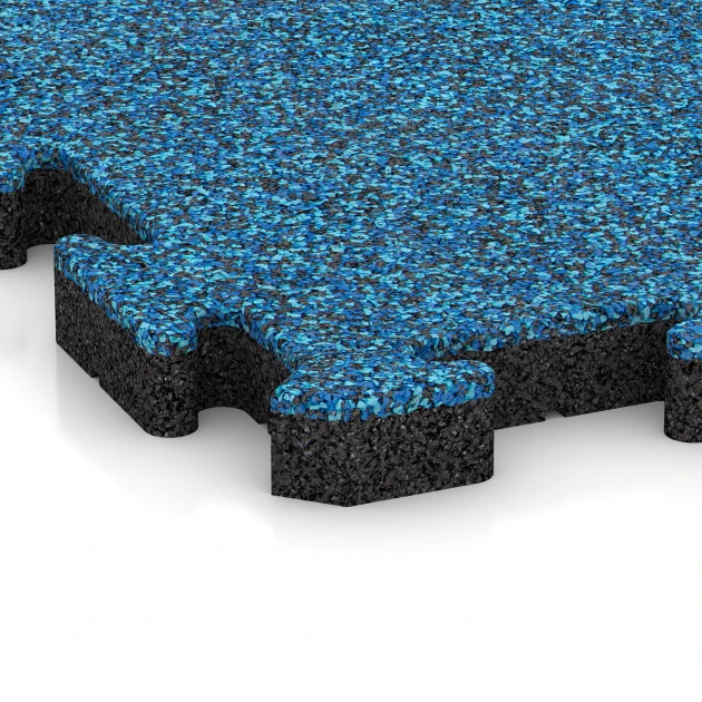 Detailaufnahme der Randausprägung von WARCO-Produkt 5909, Eventklickplatta utomhus, Format 50 x 50 x 4 cm | 0,25 m², Farbe Atlantisk.