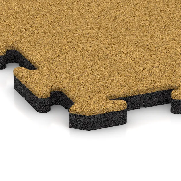 Detailaufnahme der Randausprägung von WARCO-Produkt 5293, Poolplatta, Format 500 x 500 x 30 mm, Farbe Citron Gul.