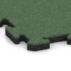 Detailaufnahme der Randausprägung von WARCO-Produkt 5299, Poolplatta, Format 500 x 500 x 30 mm, Farbe Blekgreen.