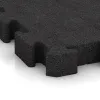 Detailaufnahme der Randausprägung von WARCO-Produkt 3180, Utomhus trallplatta, Format 500 x 500 x 60 mm, Farbe Anthracite.