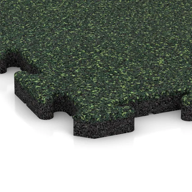 Detailaufnahme der Randausprägung von WARCO-Produkt 5023, Kantplatta, Format 1000 x 485 x 30 mm, Farbe Engelsk Gräsmatta.