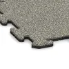 Detailaufnahme der Randausprägung von WARCO-Produkt 3899, Hundsportgolv HD, Format 500 x 500 x 18 mm, Farbe Ljus Granit.