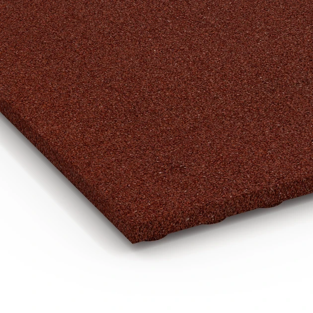 Detailaufnahme der Randausprägung von WARCO-Produkt 6645, Stallplatte, Format 100 x 50 x 3 cm, Farbe Tegelröd.