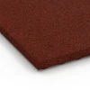 Detailaufnahme der Randausprägung von WARCO-Produkt 6647, Stallplatte, Format 100 x 50 x 4 cm, Farbe Tegelröd.
