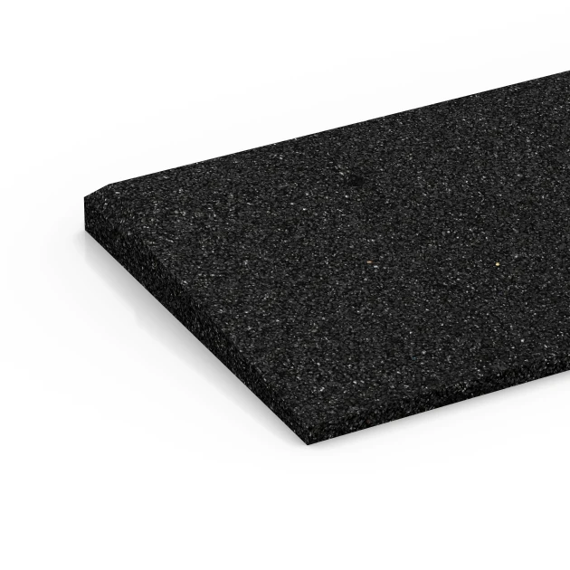 Detailaufnahme der Randausprägung von WARCO-Produkt 6595, Tröskelramp, Format 100 × 25 cm | 1 < 3 cm, Farbe Antracit.