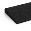 Detailaufnahme der Randausprägung von WARCO-Produkt 6598, Tröskelramp, Format 100 × 25 cm | 1 < 5 cm, Farbe Antracit.