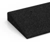 Detailaufnahme der Randausprägung von WARCO-Produkt 6599, Tröskelramp, Format 100 × 25 cm | 1 < 6 cm, Farbe Antracit.