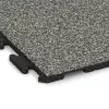 Detailaufnahme der Randausprägung von WARCO-Produkt 1571, Spiel-Bodenbelag, Format 1000 x 1000 x 30 mm, Farbe Grå Granit.