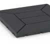 Detailaufnahme der Randausprägung von WARCO-Produkt 6346, Kassettmönster – Trallplattor, Format 30 x 30 x 2 cm, Farbe Skiffer.