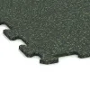 Detailaufnahme der Randausprägung von WARCO-Produkt 1022, Fitnessgolv Kompakt, Format 970 x 970 x 8 mm | 0,94 m, Farbe Engelsk Gräsmatta.
