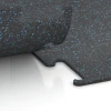 Detailaufnahme der Randausprägung von WARCO-Produkt 3766, Fitness Performance Elite Träningsgolv, Format 50 x 50 x 1 cm | 0,25 m², Farbe Lätt Blå Sprakling.