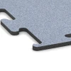Detailaufnahme der Randausprägung von WARCO-Produkt 6154, Fitness Performance Elite Träningsgolv, Format 50 x 50 x 1,5 cm | 0,25 m², Farbe Dimgrå.