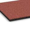 Detailaufnahme der Randausprägung von WARCO-Produkt 6183, Liggmatta för hund, Format 50 x 50 x 3 cm | 0,25 m², Farbe Tomatröd.