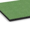 Detailaufnahme der Randausprägung von WARCO-Produkt 6129, Fallskyddsplatta 95 cm, Format 50 x 50 x 3 cm | 0,25 m², Farbe Lindgrön.