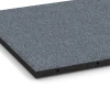 Detailaufnahme der Randausprägung von WARCO-Produkt 6185, Liggmatta för hund, Format 50 x 50 x 3 cm | 0,25 m², Farbe Grafitgrå.
