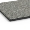 Detailaufnahme der Randausprägung von WARCO-Produkt 6414, Fallskyddsplatta – 90 cm, Format 50 x 50 x 3 cm | 0,25 m², Farbe Grå granit.