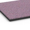 Detailaufnahme der Randausprägung von WARCO-Produkt 6418, Fallskyddsplatta – 90 cm, Format 50 x 50 x 3 cm | 0,25 m², Farbe Lavendel.