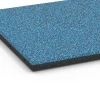 Detailaufnahme der Randausprägung von WARCO-Produkt 6420, Fallskyddsplatta EPDM – 90 cm, Format 50 x 50 x 3 cm | 0,25 m², Farbe Atlanten.