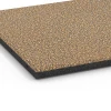 Detailaufnahme der Randausprägung von WARCO-Produkt 6421, Fallskyddsplatta – 90 cm, Format 50 x 50 x 3 cm | 0,25 m², Farbe Rattan.