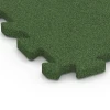 Detailaufnahme der Randausprägung von WARCO-Produkt 6614, Poolunderlag, Format 50 x 50 x 3 cm | 0,25 m², Farbe Gräsgrön.