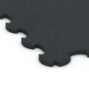 Detailaufnahme der Randausprägung von WARCO-Produkt 7085, Gummimatta för hund, Format 102,5 x 102,5 x 2,2 cm | 1,05 m², Farbe Antracit.