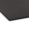 Detailaufnahme der Randausprägung von WARCO-Produkt 6657, Underlagsplatta Kl. 2, Format 104 x 104 x 1,8 cm, Farbe Antracit.