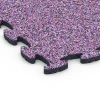 Detailaufnahme der Randausprägung von WARCO-Produkt 6801, Agilitygolv hundsport, Format 44,6 x 44,6 x 1,8 cm, Farbe Lavendel.