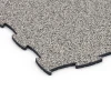 Detailaufnahme der Randausprägung von WARCO-Produkt 6806, Agilitygolv hundsport, Format 97,1 x 97,1 × 1,8 cm, Farbe Grå granit.