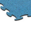 Detailaufnahme der Randausprägung von WARCO-Produkt 6875, Fitness Max gymgolv, Format 98 x 98 × 1,8 cm, Farbe Atlantisk.