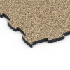 Detailaufnahme der Randausprägung von WARCO-Produkt 6858, Fitness Active gymgolv, Format 97,1 x 97,1 x 2,8 cm, Farbe Rattan.