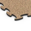 Detailaufnahme der Randausprägung von WARCO-Produkt 6889, Fitness Max gymgolv, Format 97,1 x 97,1 x 2,8 cm, Farbe Terrakotta.