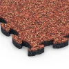 Detailaufnahme der Randausprägung von WARCO-Produkt 6773, Poolkantplattor, Format 28,9 x 28,9 x 1,8 cm, Farbe Etna.