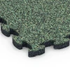 Detailaufnahme der Randausprägung von WARCO-Produkt 6816, Balkongplatta gummi, Format 28,9 x 28,9 x 1,8 cm, Farbe Engelskt gräs.