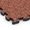 Detailaufnahme der Randausprägung von WARCO-Produkt 6818, Balkongplatta gummi, Format 28,9 x 28,9 x 1,8 cm, Farbe Etna.