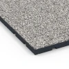 Detailaufnahme der Randausprägung von WARCO-Produkt 7133, Gymgolv för utomhusbruk, Format 60 x 60 x 3 cm | 0,36 m², Farbe Grå granit.