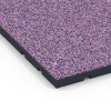 Detailaufnahme der Randausprägung von WARCO-Produkt 7137, Gymgolv för utomhusbruk, Format 60 x 60 x 3 cm | 0,36 m², Farbe Lavendel.