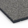 Detailaufnahme der Randausprägung von WARCO-Produkt 7141, Gymgolv för utomhusbruk, Format 60 x 60 x 4 cm | 0,36 m², Farbe Mörkgrå granit.