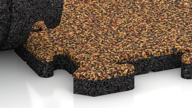 Pusselkoppling med subtilt rundad fas