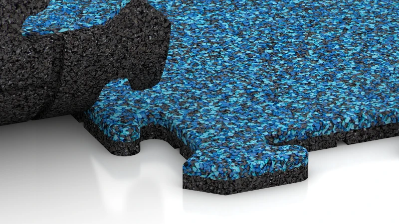 Pusselkoppling med subtilt rundad fas