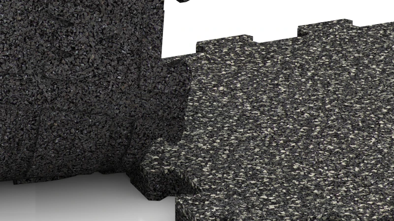 Utskuren pusselsystem utan fals