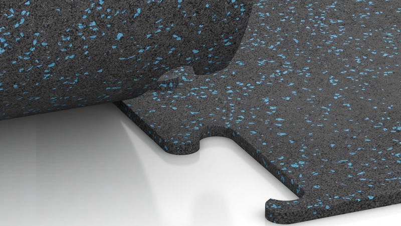 Utskuren pusselsystem utan fals