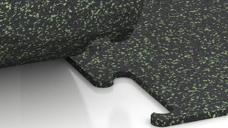 Utskuren pusselsystem utan fals