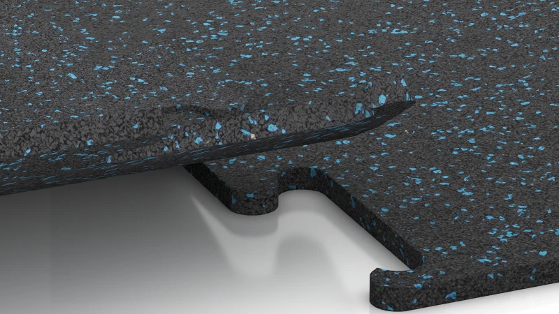 Utskuren pusselsystem utan fals