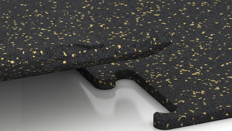 Utskuren pusselsystem utan fals