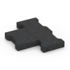 Großaufnahme vom Verbindungssystem von WARCO-Boden 7068 - Marksten im Farbdesign Antracit. Abmessungen 20 x 16,5 x 4,5 cm | 0,0278 m².