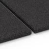 Großaufnahme vom Verbindungssystem von WARCO-Boden 6381 - Stallmatta im Farbdesign Antracit. Abmessungen 100 x 50 x 3 cm | 0,50 m².