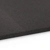 Großaufnahme vom Verbindungssystem von WARCO-Boden 6659 - Underlagsplatta Kl. 3 im Farbdesign Antracit. Abmessungen 104 x 104 x 2,8 cm.