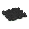 Aufsicht auf die Unterseite, also die Bodenseite von WARCO-Formteil 5188 - Gummibeläggning för sport im Format 500 x 500 x 40 mm.