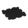 Aufsicht auf die Unterseite, also die Bodenseite von WARCO-Formteil 4116 - Gummibeläggning för sport HD im Format 500 x 500 x 30 mm.