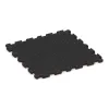 Aufsicht auf die Unterseite, also die Bodenseite von WARCO-Formteil 6025 - Trappflisa im Format 1000 x 1000 x 30 mm.